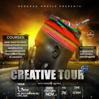 Event: Creative Tour with Pendrag (PhotoShop Pro) // @itzpendrag 26 first design