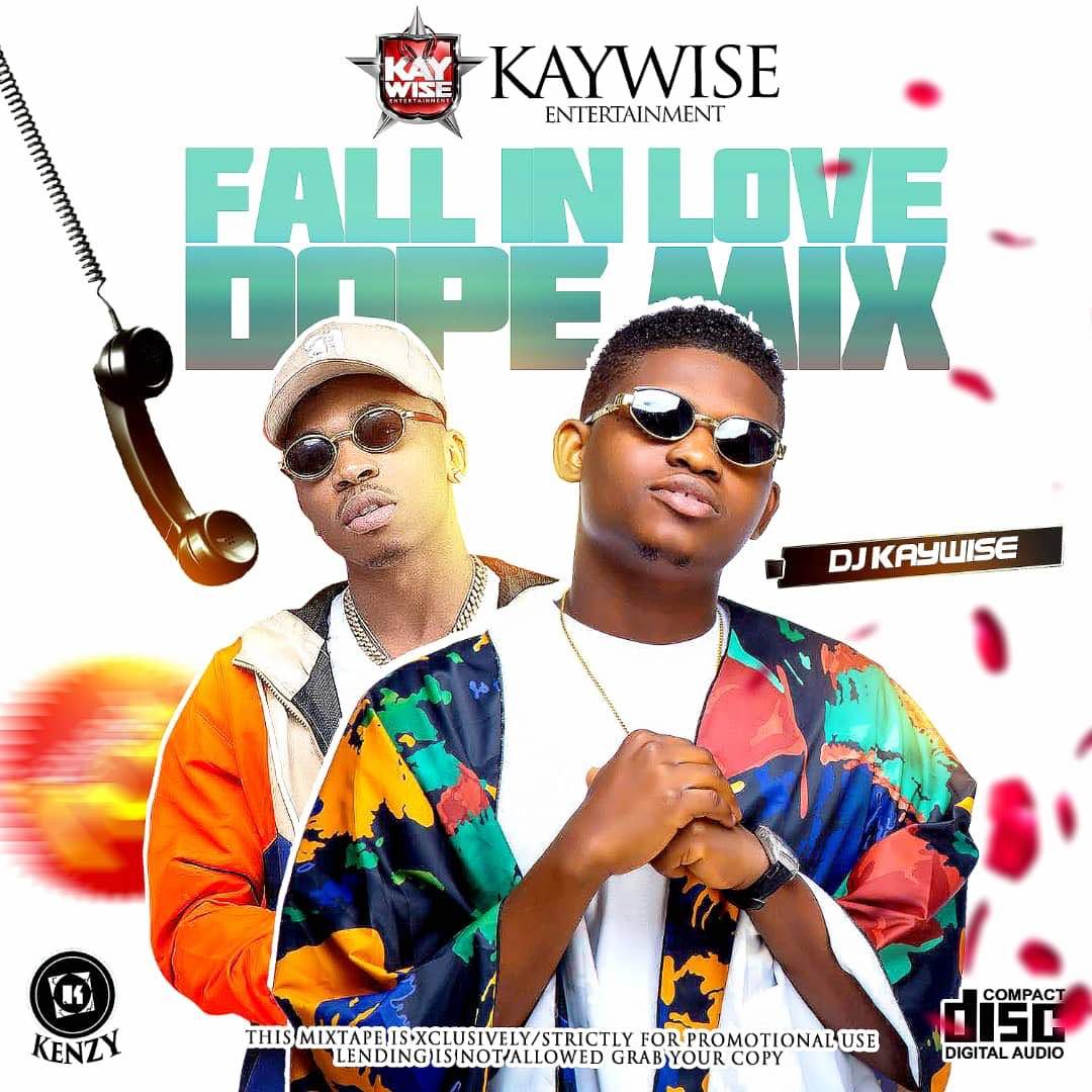 Fall in love mixtape art