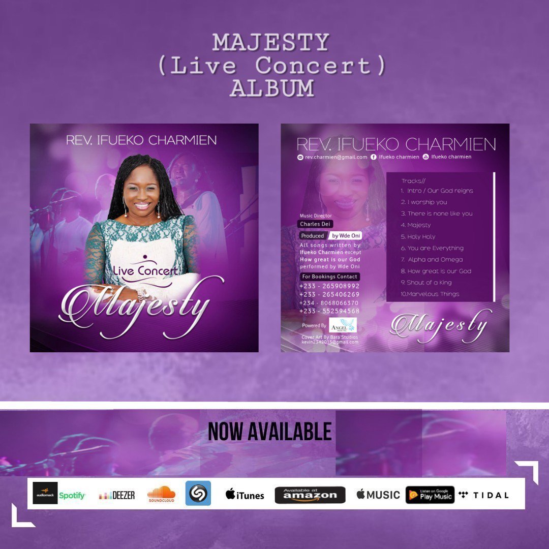 Rev. Ifueko Charmien Majesty 10 Track Album4