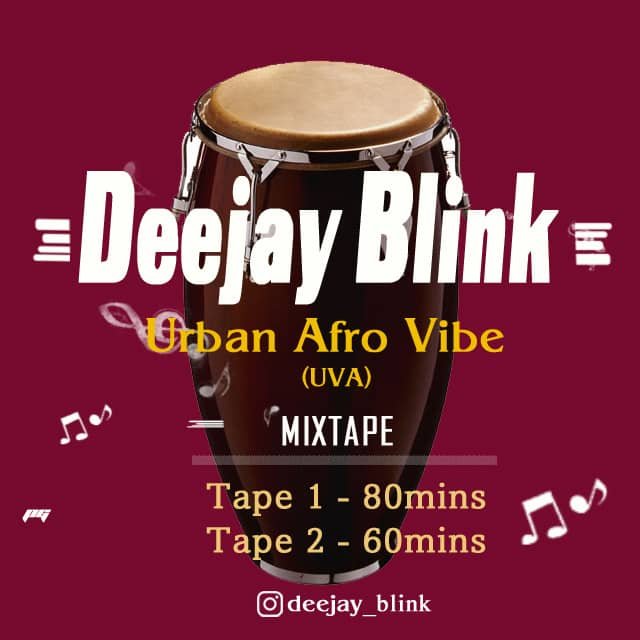 Deejay Blink Urban Afro Vibe Mixtape Artwork 1