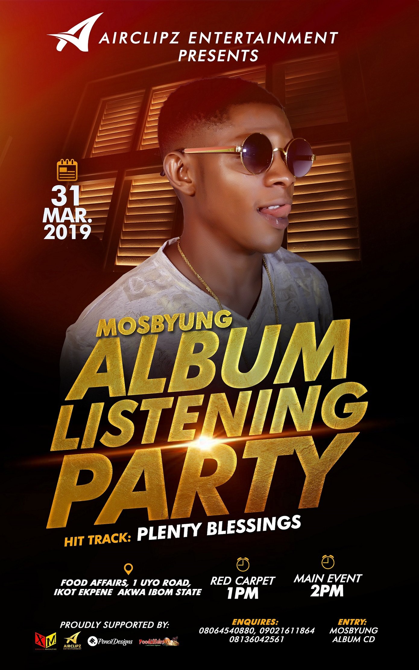 Album Listening Party Art