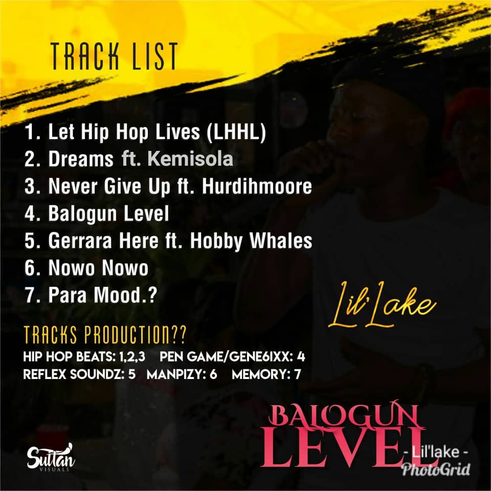 Lillake Balogun Level Back Artwork