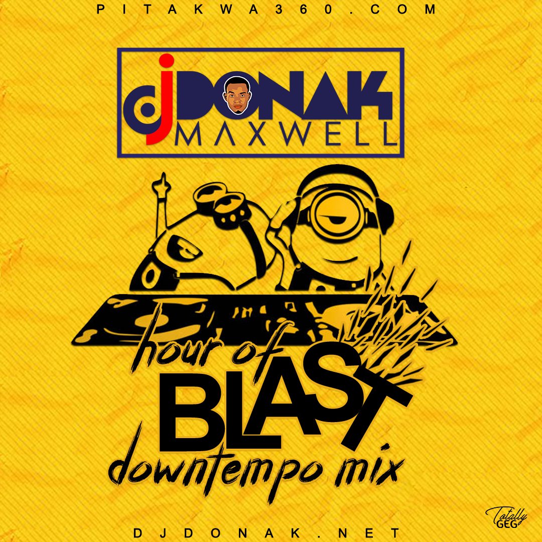 DJ Donak Hour of Blast Downtempo Mix Art