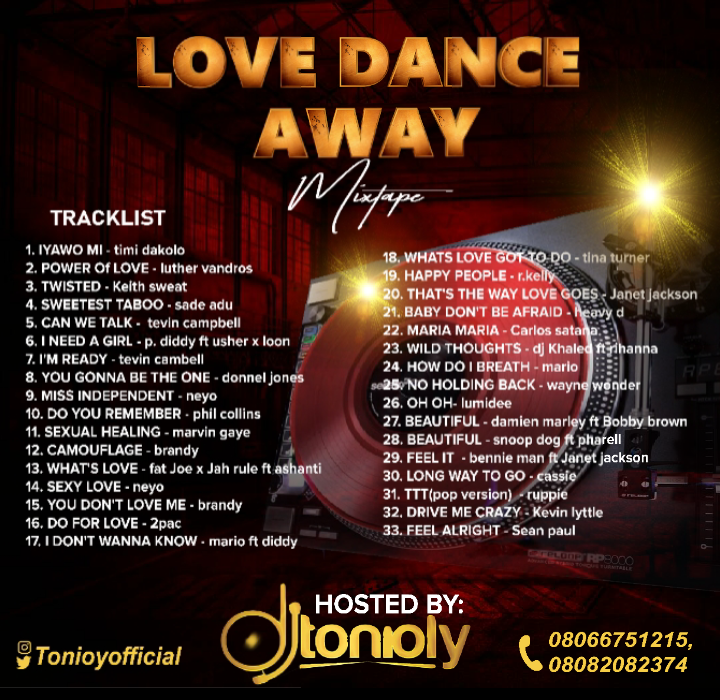 DJ Tonioly Love Dance Away Mix