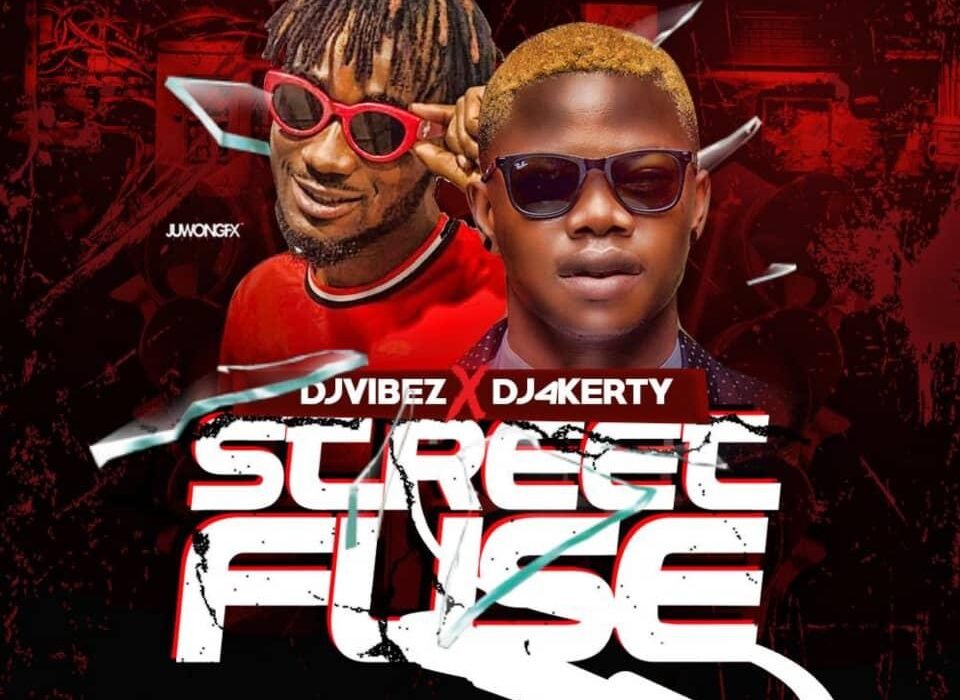 DJ Vibez x Dj 4kerty Street Fuse Mix Tape art
