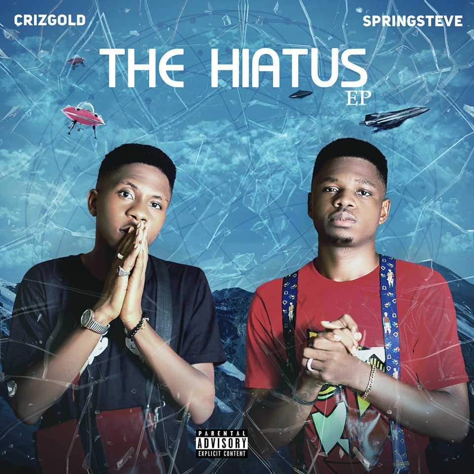 THE HIATUS EP BY CRIZGOLD X SPRINGSTEVE FRONT COVER