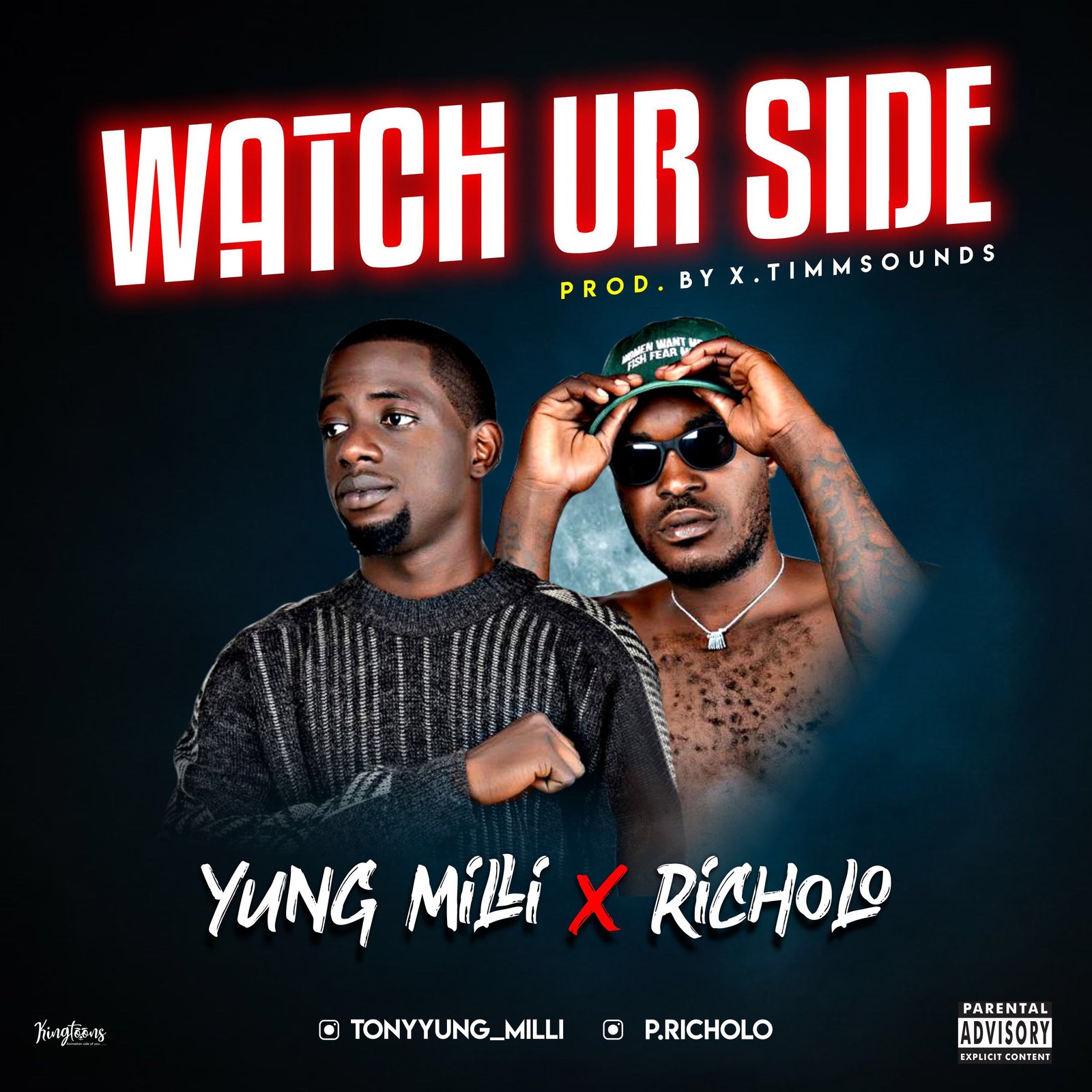 Yung Milli Ft. Richolo Watch Ur Side Artwork