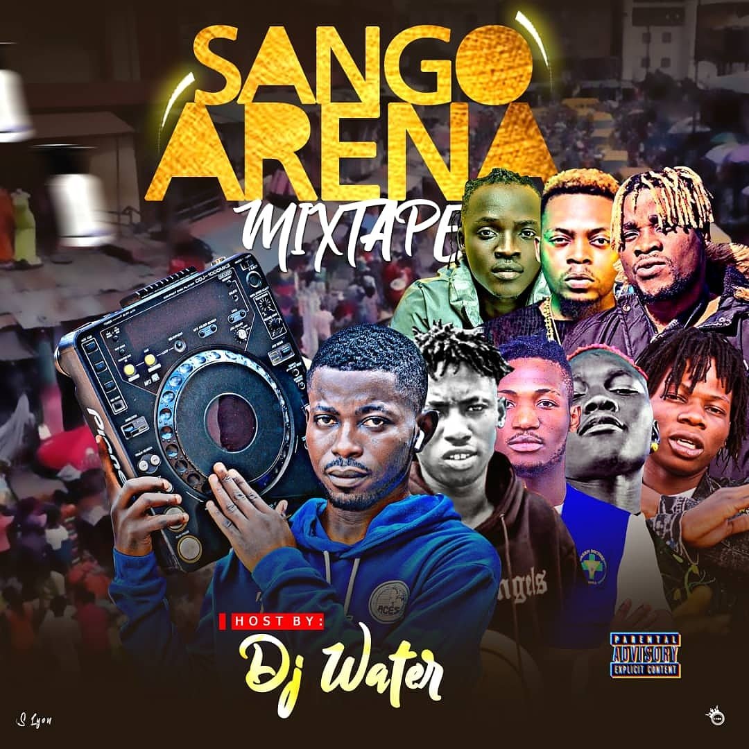 DJ Water H2O Sango Arena Mixtape Artwork