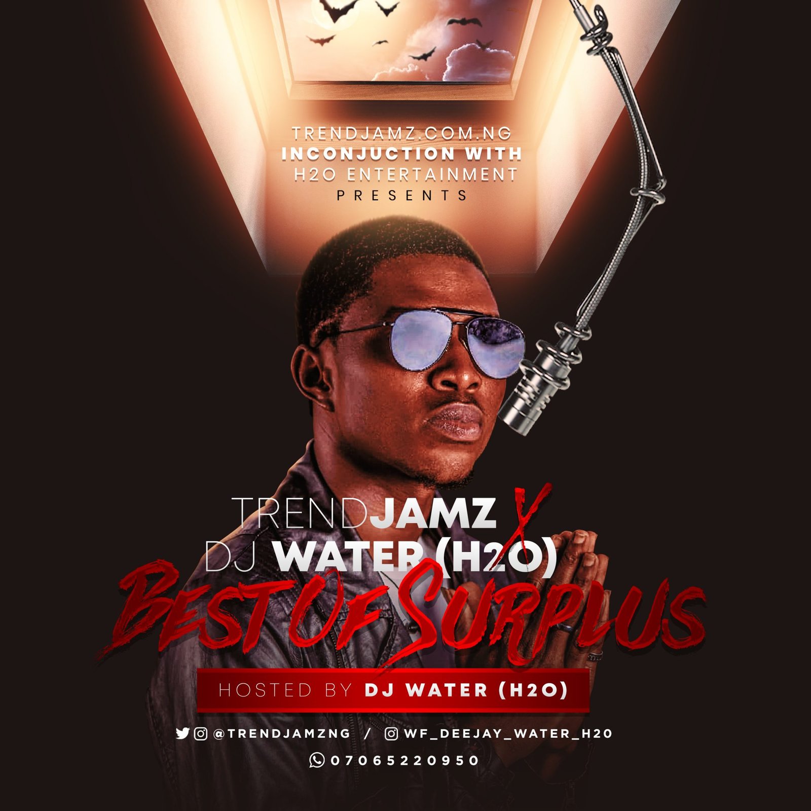 TrendJamz Dj Water H2O Best Of Surplus Mixtape Artwork