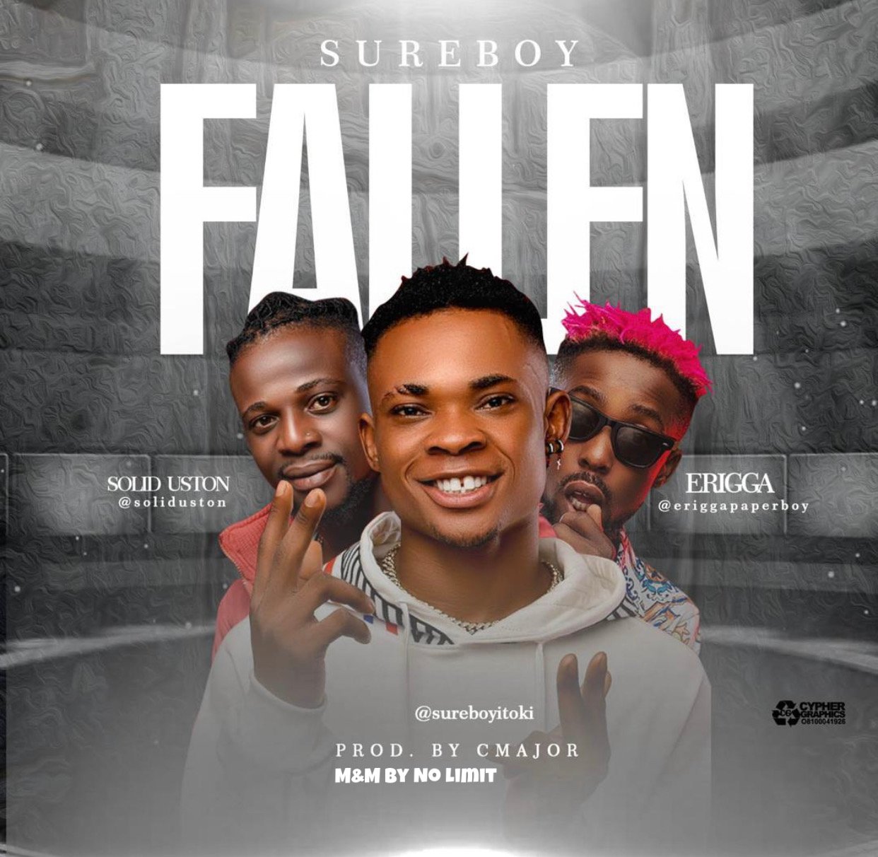 Sureboy Ft. Erigga Solid Uston Fallen Artwork