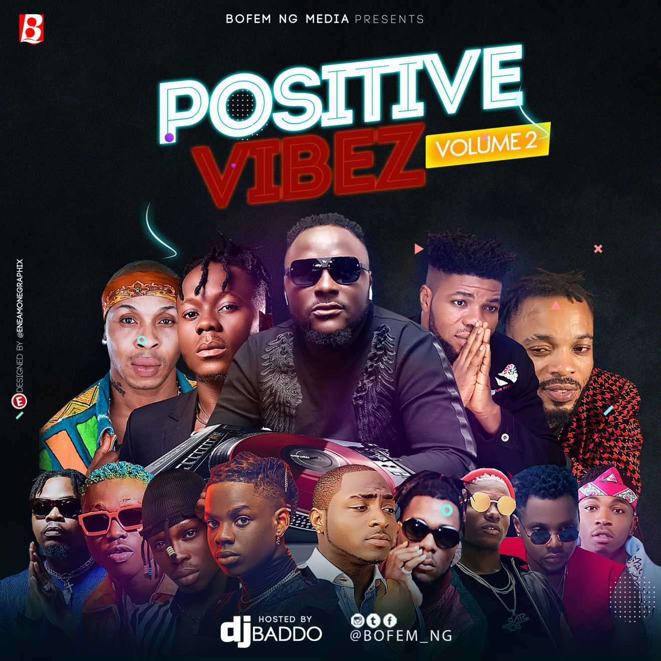 DJ Baddo Positive Vibez 2 art