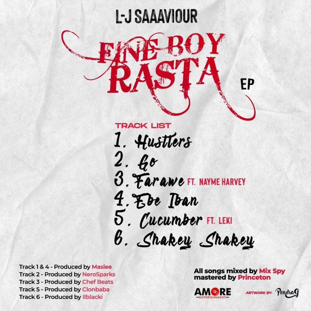 L J Saaaviour Fine Boy Rasta Track List 1