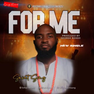 Music: Saint Song – For Me | @saintsong 20 For Me Art Cover