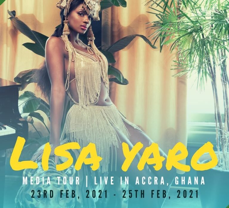 Lisa Yaro Ghana media tour