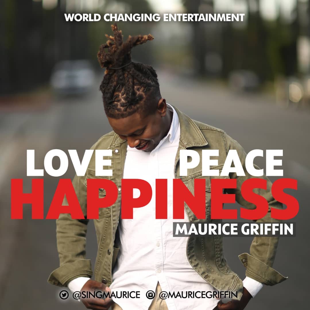 Maurice Griffin Love Peace Happiness Artwork