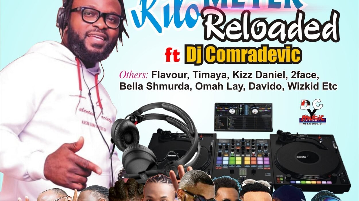 DJ Comradevic KiloMeter Reloaded Mixtape Artwork