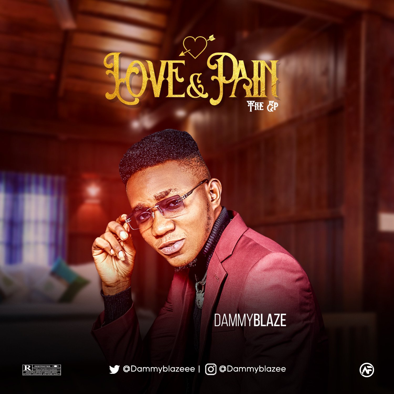 Dammyblaze – Love Pain EP Artwork