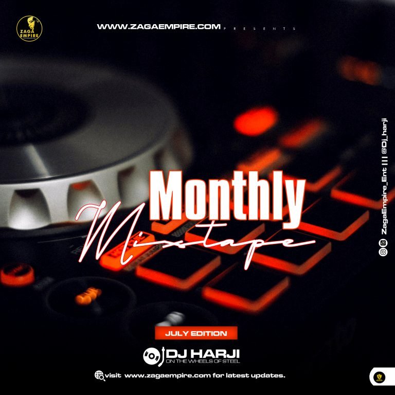 Monthly Mixtape July Artwork