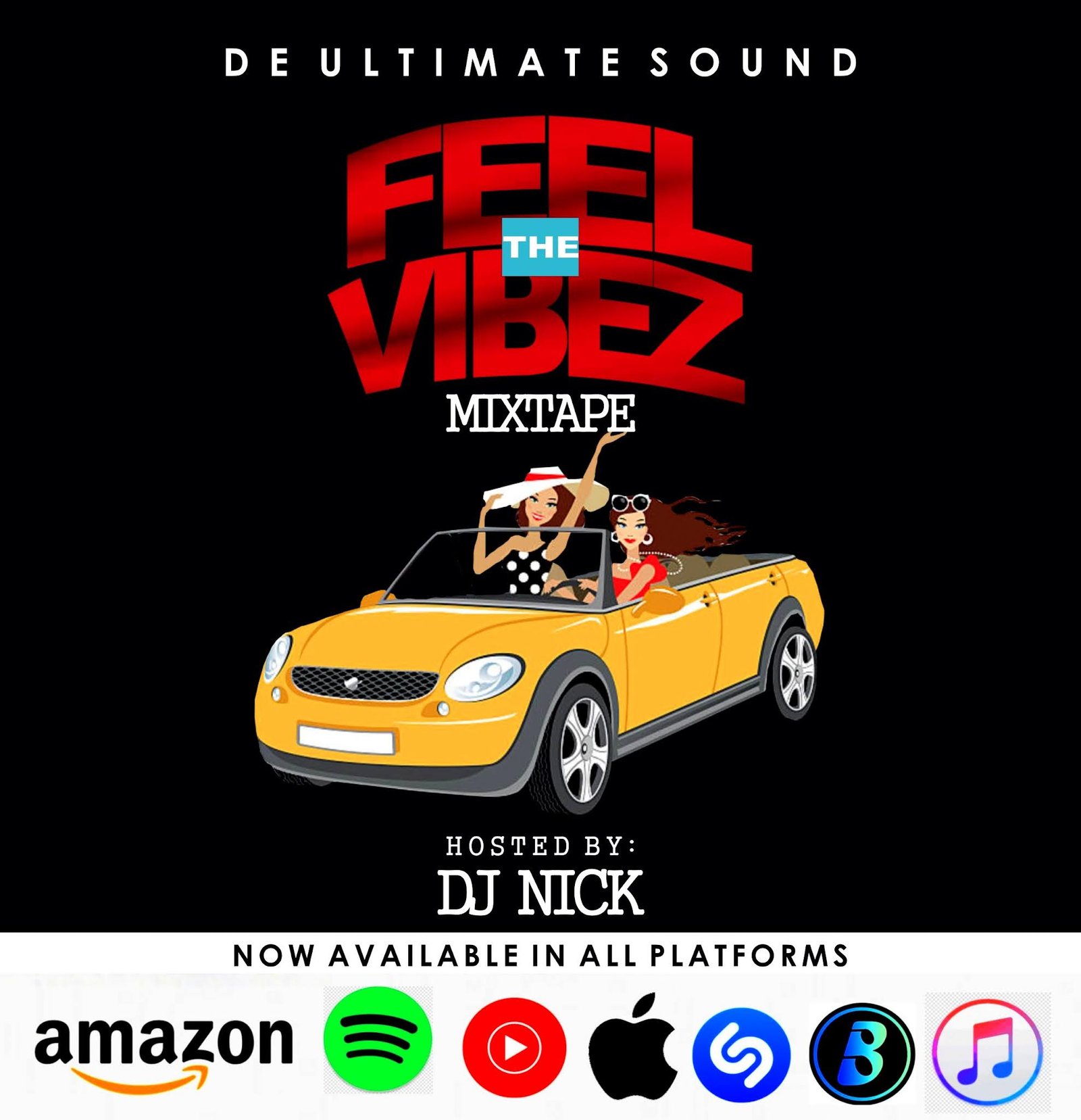 FEEL THE VIBEZ MIXTAPE ART