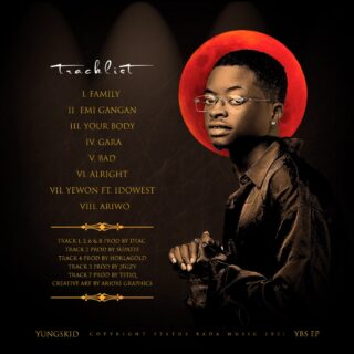 AUDIO + VIDEO: Yungskid - Your Body 26 Yungskid Yung Before Skid EP Tracklist Cover