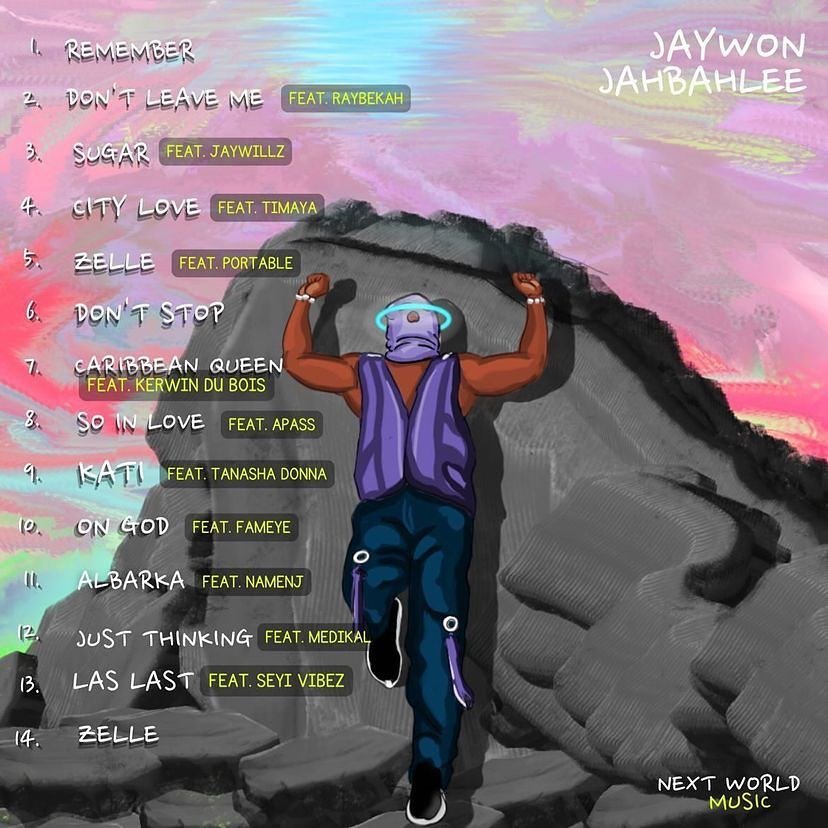 Jahbahlee Tracklist