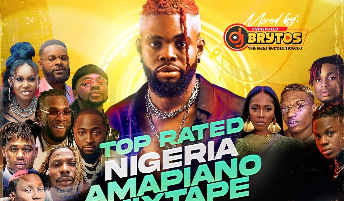 DJ BRYTOS Top Rated Nigeria Amapiano Mixtape online audio converter com 1 mp3 image