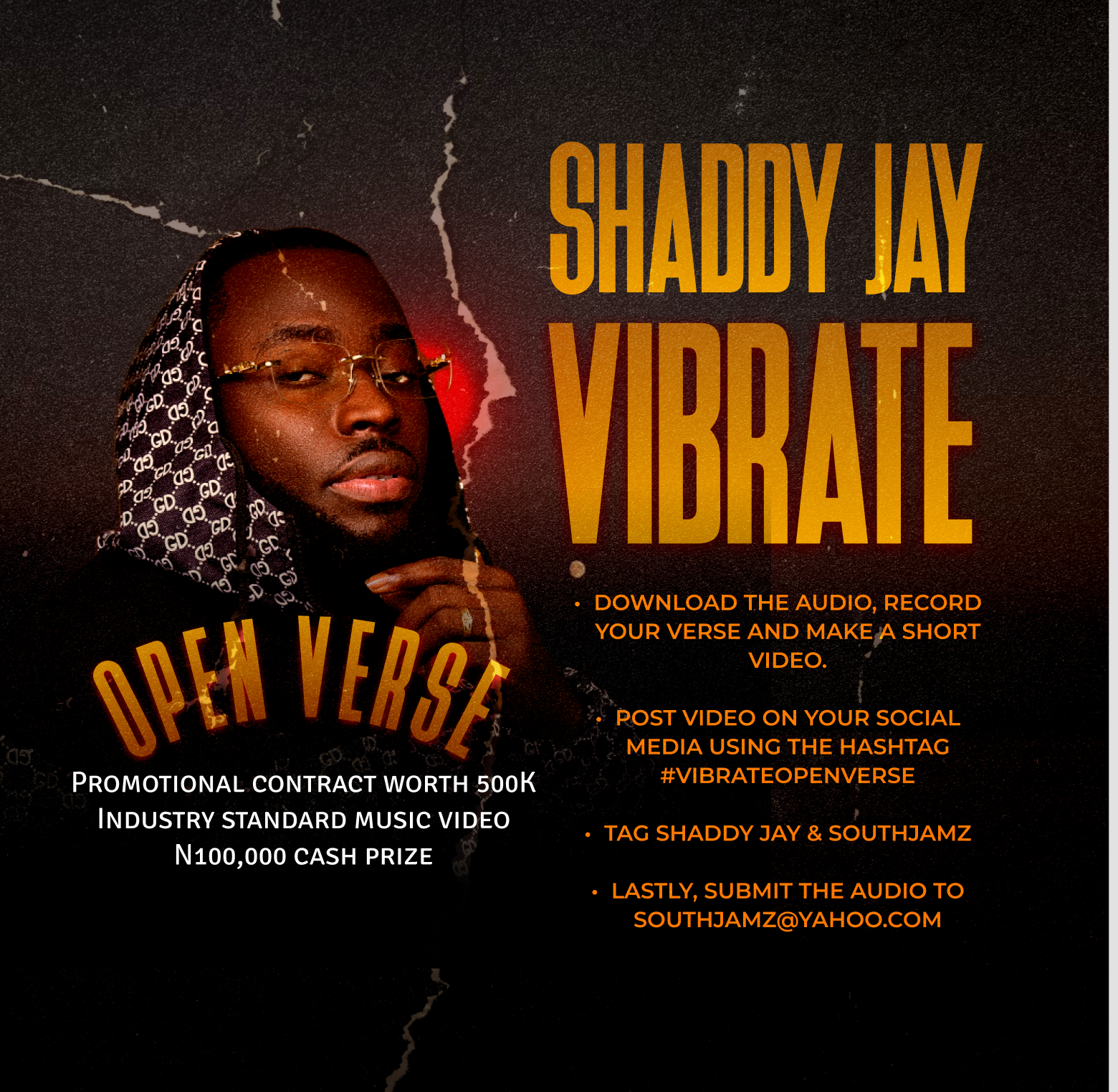 Shaddy Jay vibrate open verse