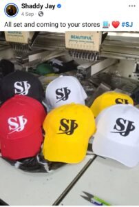 Shaddy Jay Unveils Modern Fashion SJ Merch 3 IMG 20250925 200634