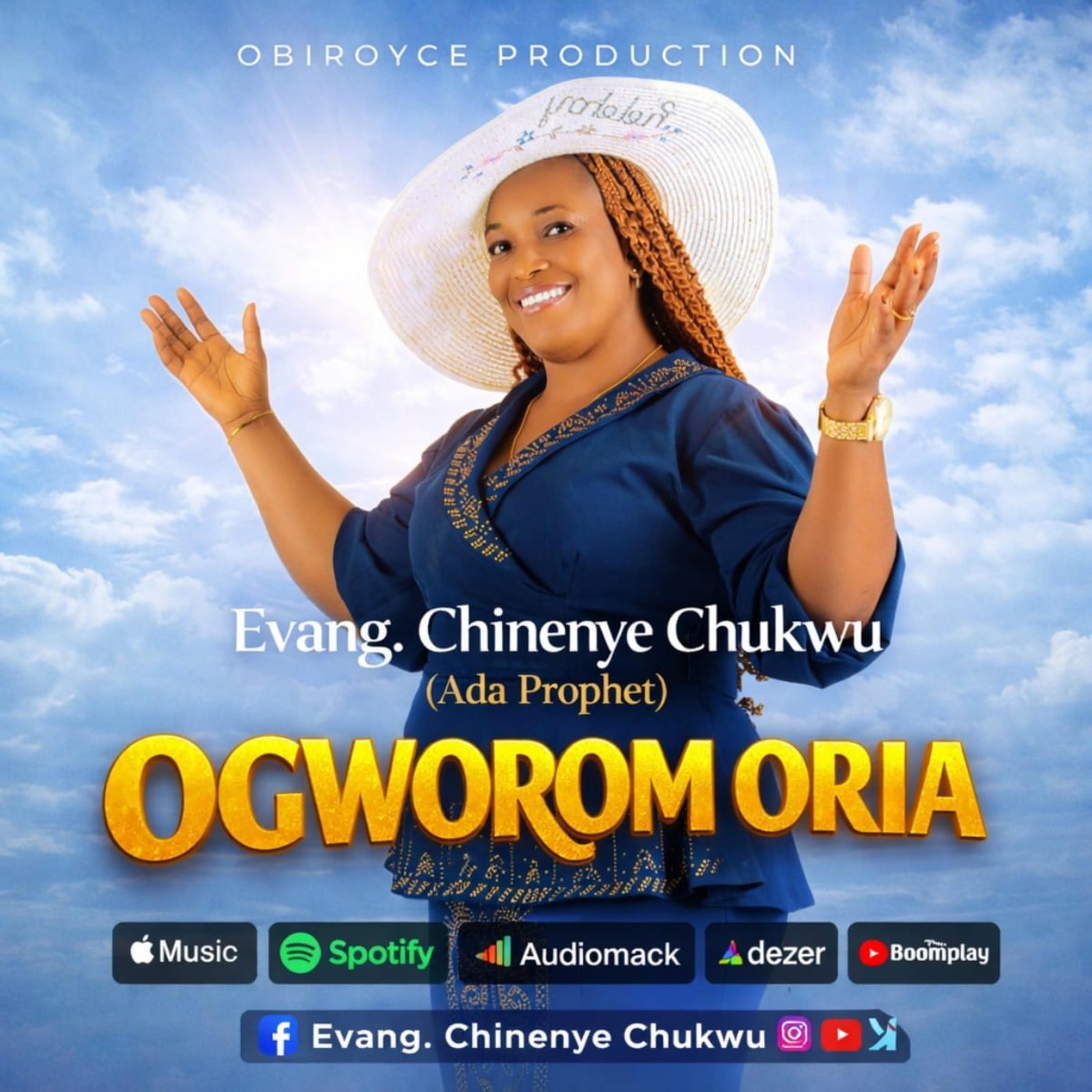 Evang. Chinenye Chukwu Ogworom Oria design